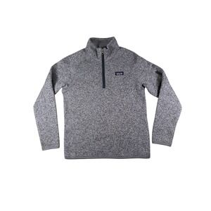 Patagonia light purple / grey Better Sweater 1/4 zip size L (12)